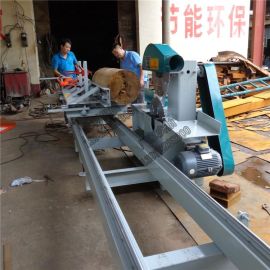 河北永利圓木推臺鋸 專業包裝箱細木工鋸板設備解析